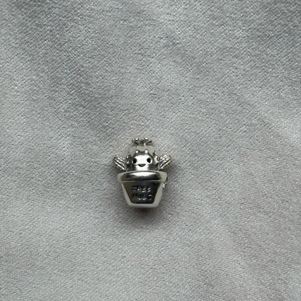 Pandora Free Hugs Cactus Charm in Sterling Silver - Picture 4 of 6
